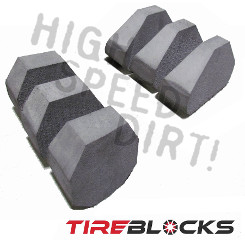 21x7-10 Tire Blocks Pair Run Flat Foam Inserts