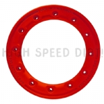 GPS 8" INCH RED CARBON RING